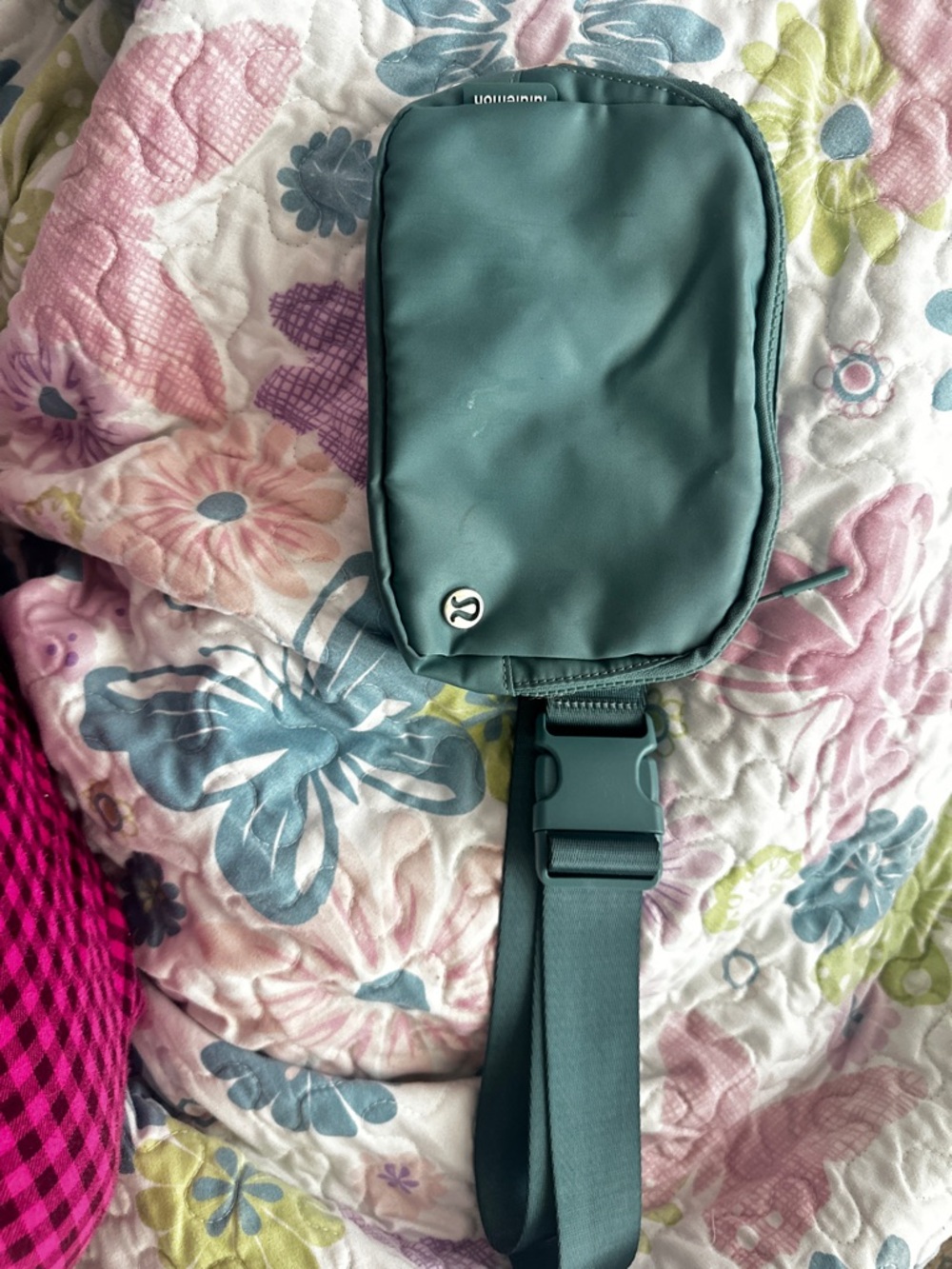 lululemon athletica Teal Crossbody belt bag
